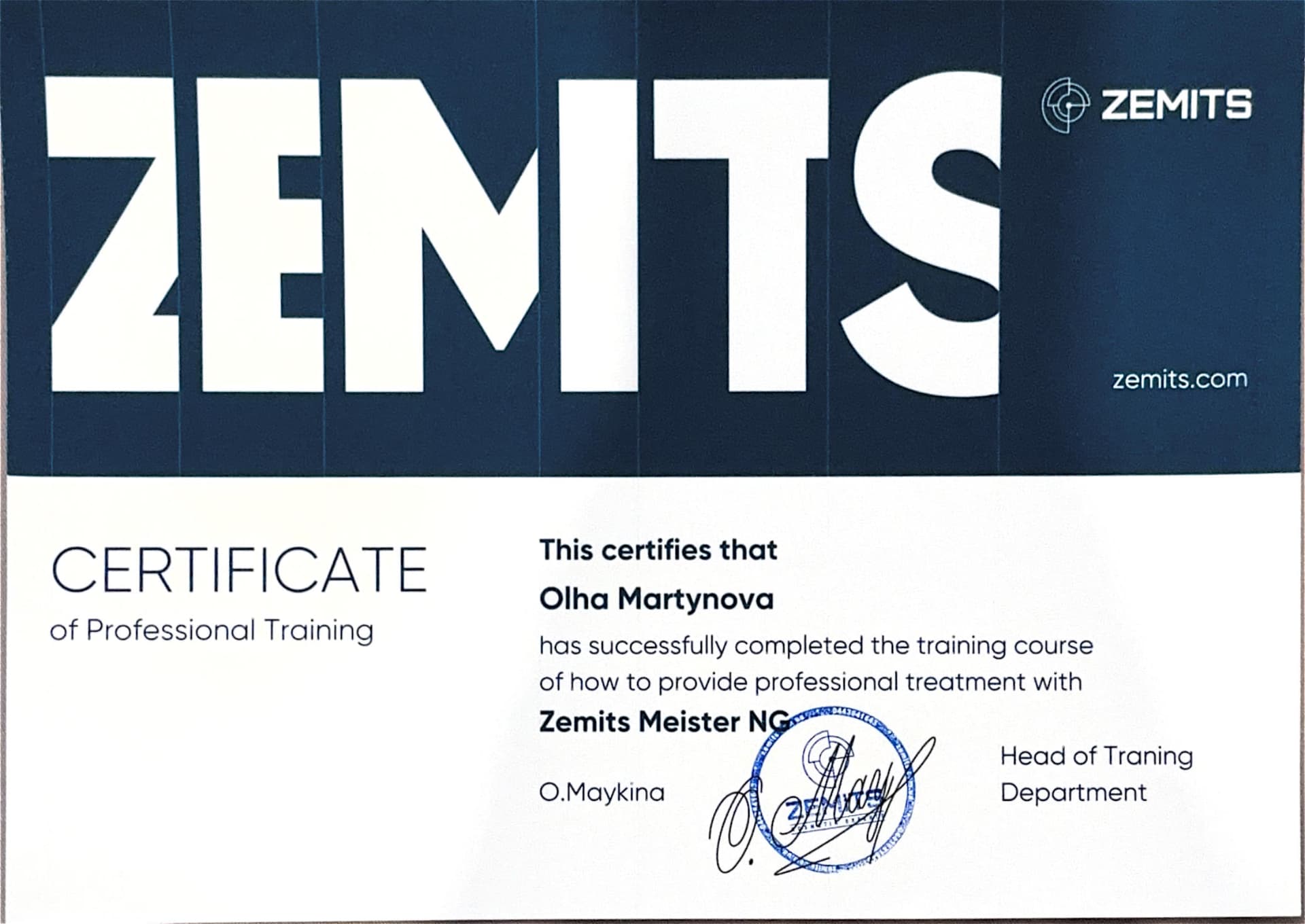 Zemits Meister NG